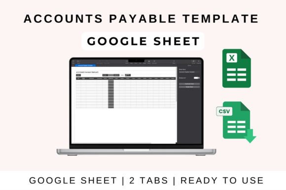 Accounts Payable Template Google Sheet: A Designer's Financial Ally
