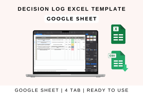 Decision Log Excel Template: Streamline Your Design Workflow