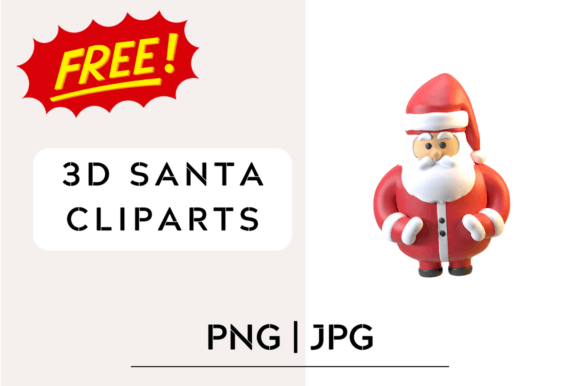 Designing Holiday Magic: Santa Cliparts for Creative Projects