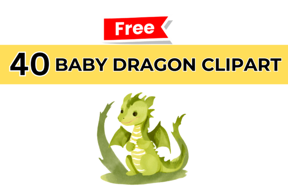 Enchanting Baby Dragon Cliparts: A Designer's Toolkit