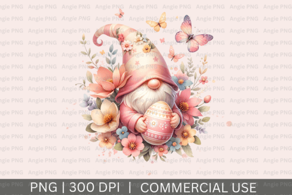 Enhance Spring Projects with Pastel Easter Gnome PNG Clipart