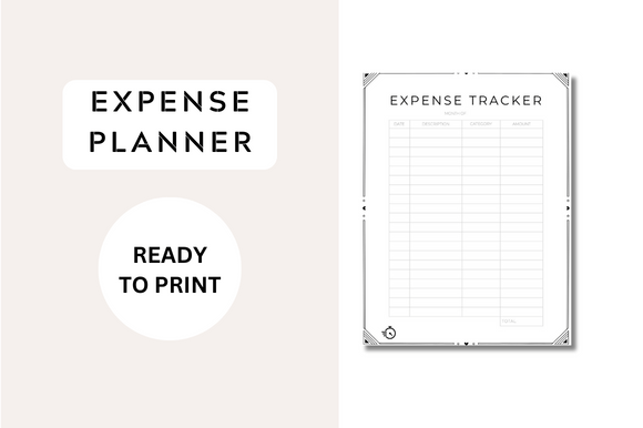 Expense Tracker Printable: A Designer's Financial Tool