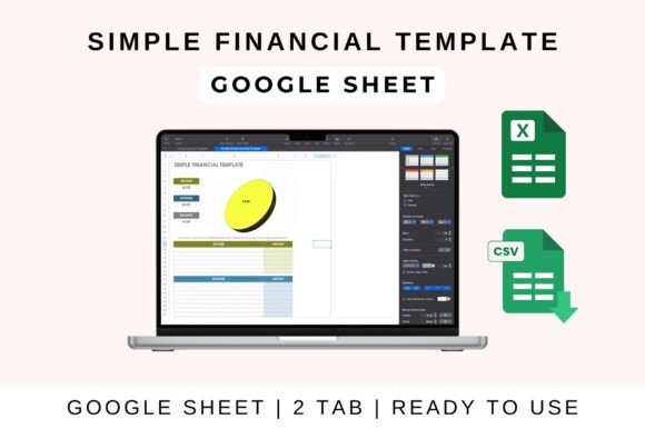 Simple Financial Template: A Designer's Tool for Clarity