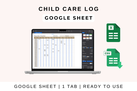 Streamline Childcare with a Professional Log Template