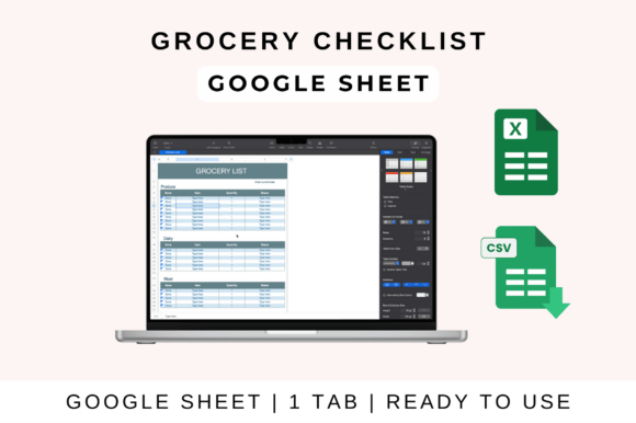Streamline Your Design Workflow with a Grocery Checklist Template