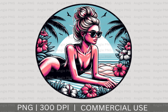 Summer Messy Bun Mom Life PNG Clipart: A Designer's Guide