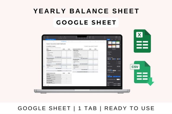 Yearly Balance Sheet Google Sheet: A Designer's Financial Blueprint